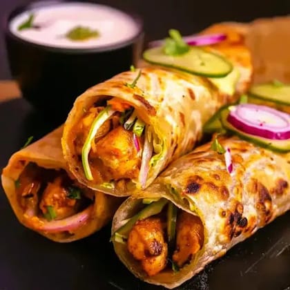 Teekha Hichki Chicken Roll [rc]