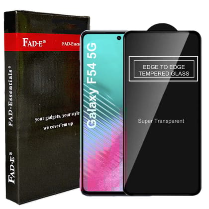 FAD-E Tempered Glass for Samsung Galaxy F54 5G (Transparent)