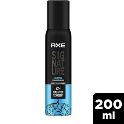 Axe Signature Champion Body Deodorant  Long Lasting No Gas For Men 200 ml