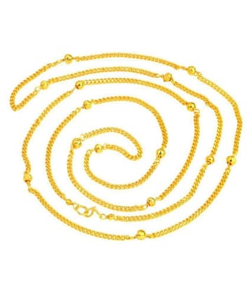 Sunhari Jewels traditional Ball chain for men and women - Golden