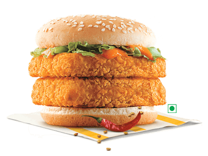 McSpicy Paneer® Double patty Burger