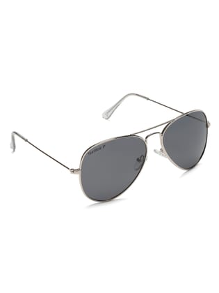 SUNNIES Unisex Black Aviator TAC Polarized Full Rim Metal Frame UV400 Protection Sunglass-SUNNIES-021-C3