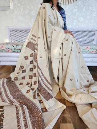 Handwoven Muga Silk Assam Saree