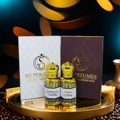 Coco Coffee & Tobacco Vanilla Combo - SG Perfumes - 12ml