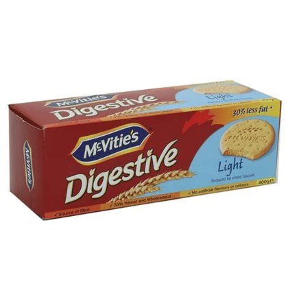 McVitie's Wholewheat Digestive Light Imported Biscuits With 30% Lesser Fat - Imported