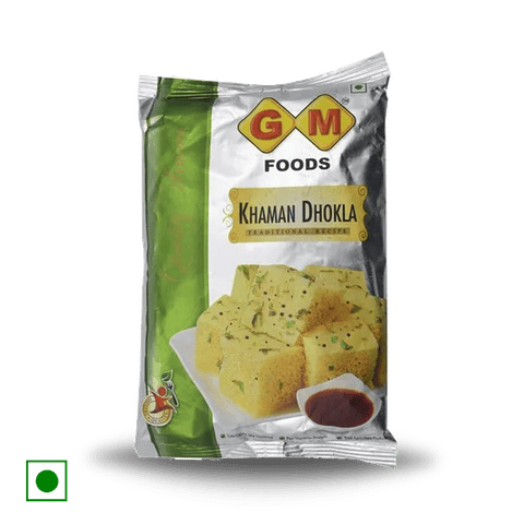 GM Foods Khaman Dhokla, 500 gm Pack