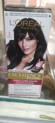 Loreal No Ammonia hair Colour Dark brown No.3 25g+25ml