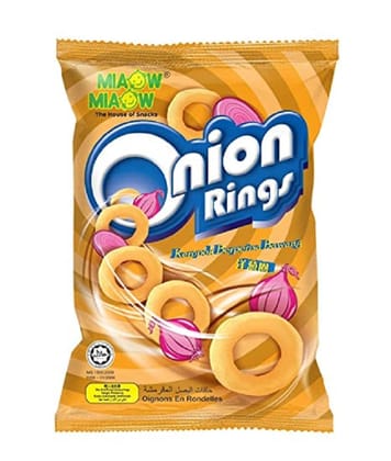 Miaow Miaow Onion Rings 60g