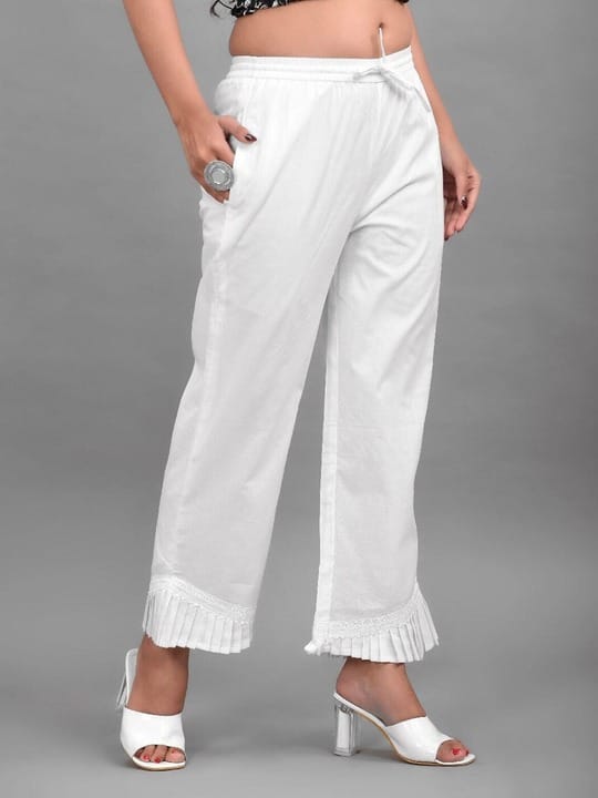 Straight Fit Palazzos