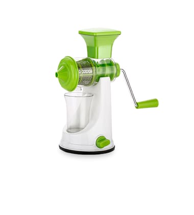 Square Lid Plastic Juicer |Steel Handle |Vegetable & Fruits Juicer |Multicolor