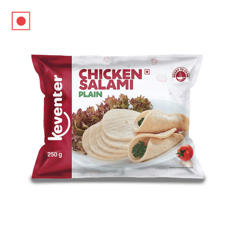 Keventer Plain Salami, 250 gm Pouch