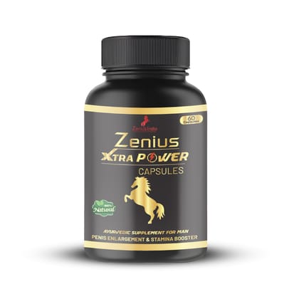 Zenius Xtra Power Capsule for Sexual Capsule for Men (60 Capsules)