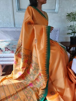 Mulberry Silk Moinrangphee Saree