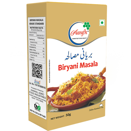 Aromatic Biryani Masala - Perfect Blend for Flavorful Biryani-50g (Pack of 4)