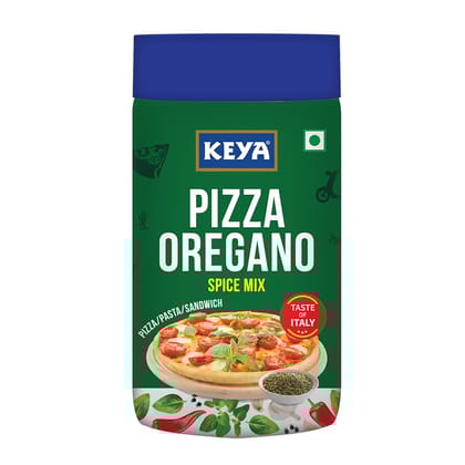 Keya Italian Pizza Oregano | Pizza Oregano Spice Mix | Healthy Italian Seasoning | Multipurpose Seasoning| 100% Natural | Vegan | No Preservatives, Artifical Colours & Flavours | No MSG | Sprinkl
