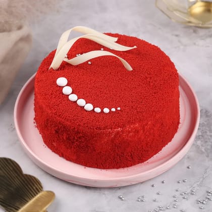 Red Velvet Symphony Eggless Cake