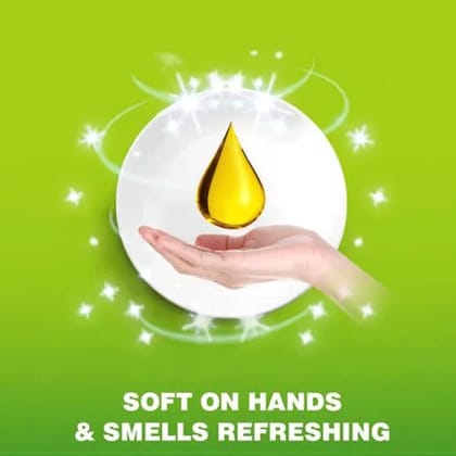 Vim Drop Dishwash Liquid Lemon, 225 ml Bottle