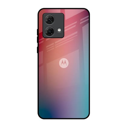 Dusty Multi Gradient Glass Case for Motorola G84 5G