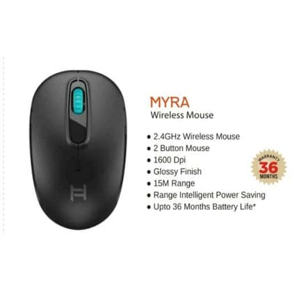 Hammok MYRA Wireless Mouse (Black)
