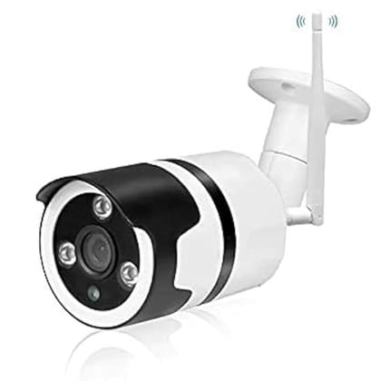 SMARTCAM Outdoor Indoor 1080P Wide Angle WiFi IP Multiple 2MP Bullet Camera with Night Vision Motion Detection, 2-Way intercom, SD Card Recording