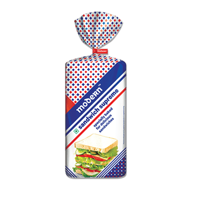 Modern Supreme Sandwich Bread, 450 gm Pouch