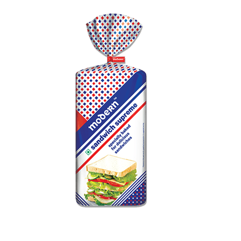 Modern Supreme Sandwich Bread, 450 gm Pouch