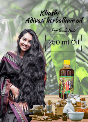 Kushi adivasi herbal hair oil-250ml