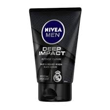 NIVEA DEEP IMPACT INTENSE CLEAN FACE & BEARD WASH 50 G