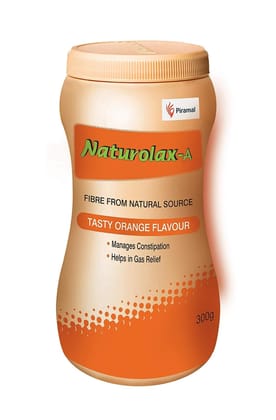 Naturolax-A  Husk Powder | Isabgol powder for Constipation - 300 gm Pack of 1