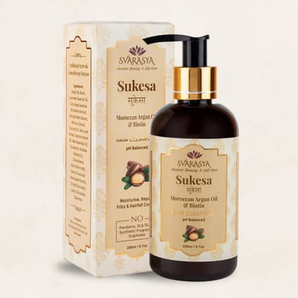 Sukesa: Aromatherapy Hair Cleanser for Dry and Frizzy Hair-200ml