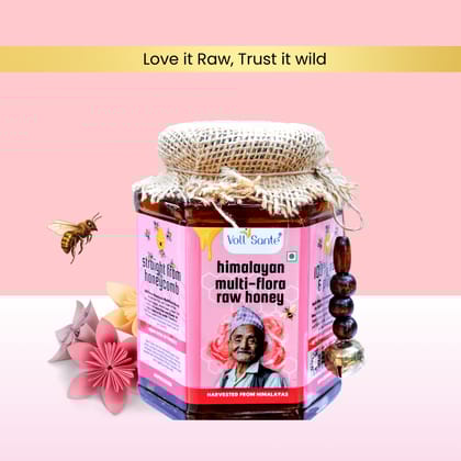Seven Sages Himalayan Multi-flora Raw Honey: Jar of 500g-Buy 1