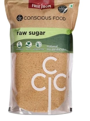 Conscious Food Raw Sugar 500g