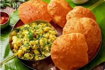 Poori Bhaji [5 Poori]