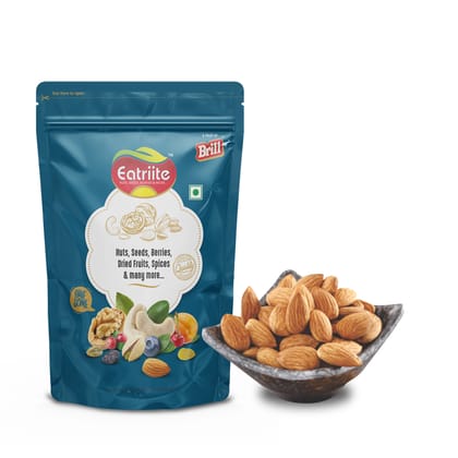 Eatriite California Badam Giri (Plain Almond Kernel Almonds, 400 gm