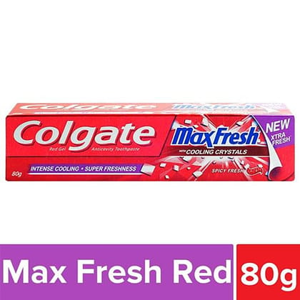 Colgate Maxfresh Anticavity Toothpaste Gel - Spicy Fresh, 80 G(Savers Retail)