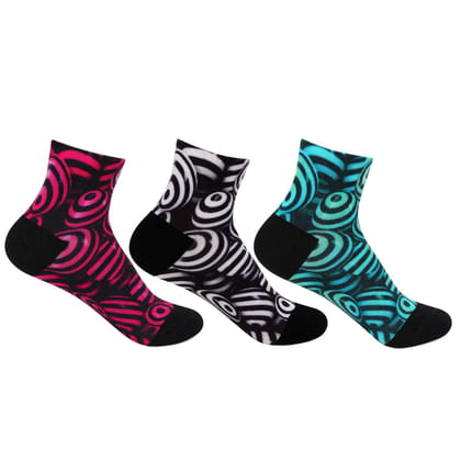 Women Colorful Fantasy Socks - Pack of 3