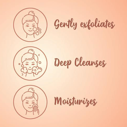 Himalaya Deep Cleansing Apricot Face Wash, 50 ml Tube