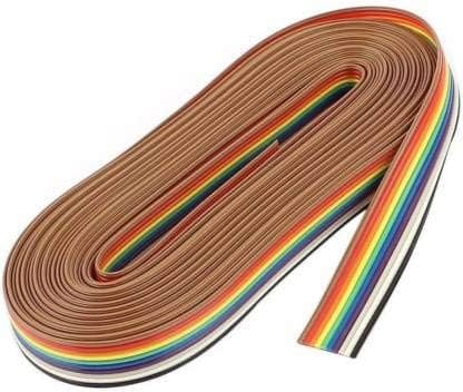 Satguru Rainbow Wire - Ribbon Wire (5 meter) Educational Educational Electronic Hobby Kit