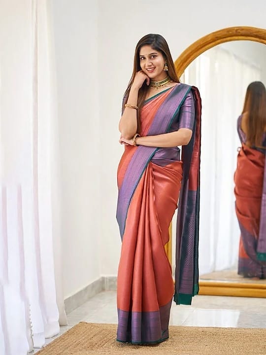 Woven Design Zari Designer Kanjeevaram Saree