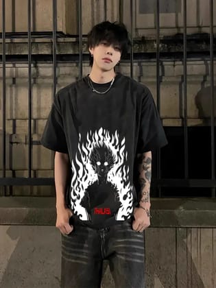 Gen Z Style: One Piece Oversized T-Shirts for Men-S