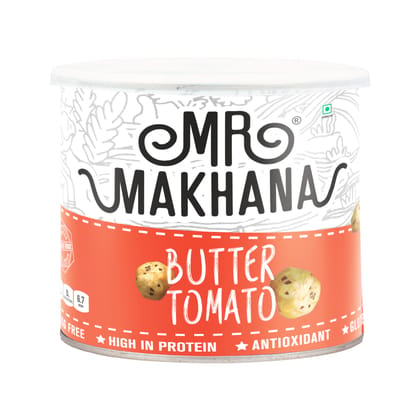Mr Makhana Butter Tomato - 50 gm, Pack of 3
