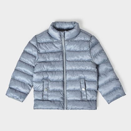 Farm Friends Woven Jacket Grey-6-9 M / Grey
