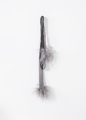 Feather Sash-O/S / Grey