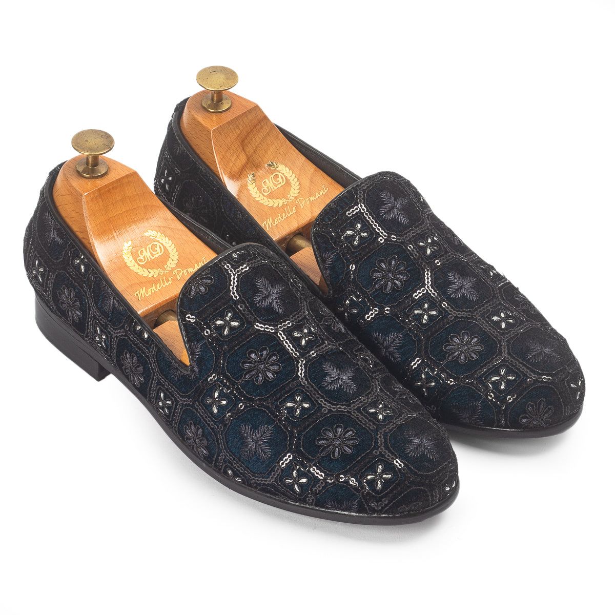 Jodhpuri Slipons (Limited Edition)-EU 42 / UK 8 / Emerald Green
