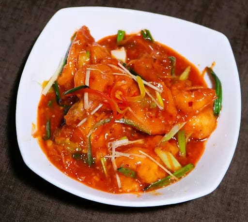 Prawns In Ginger Garlic Sauce
