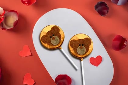 Teddy Milk Chocolate Lollipop [18 G]