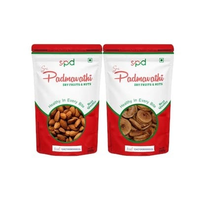 Almonds/Figs, Combo Pack - 250 gm
