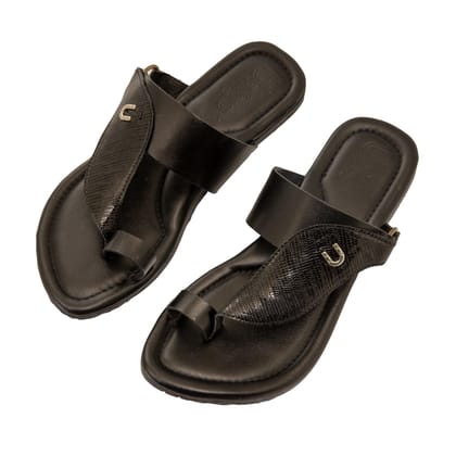 Aruba 2.0 Stylish Chappal for Men-6 / FullBlack