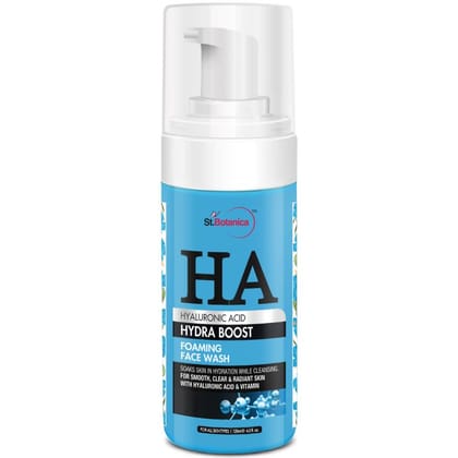 Hyaluronic Acid Hydra Boost Foaming Face Wash, 120ml