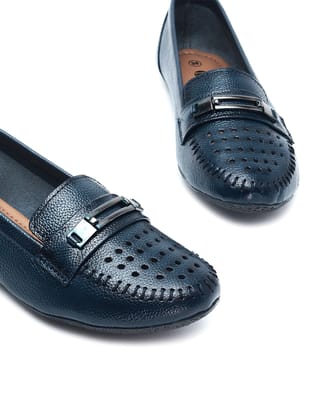 Delco Flat Belly Shoes-39 / N.Blue